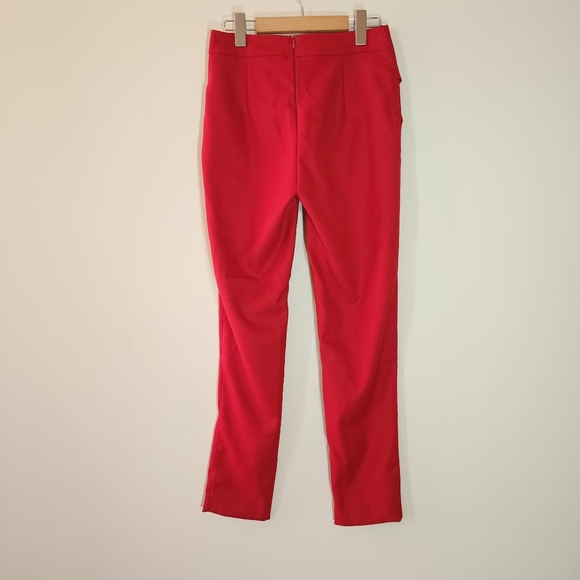 ATOS LOMBARDINI Red Pants with bow - Picture 6 of 6